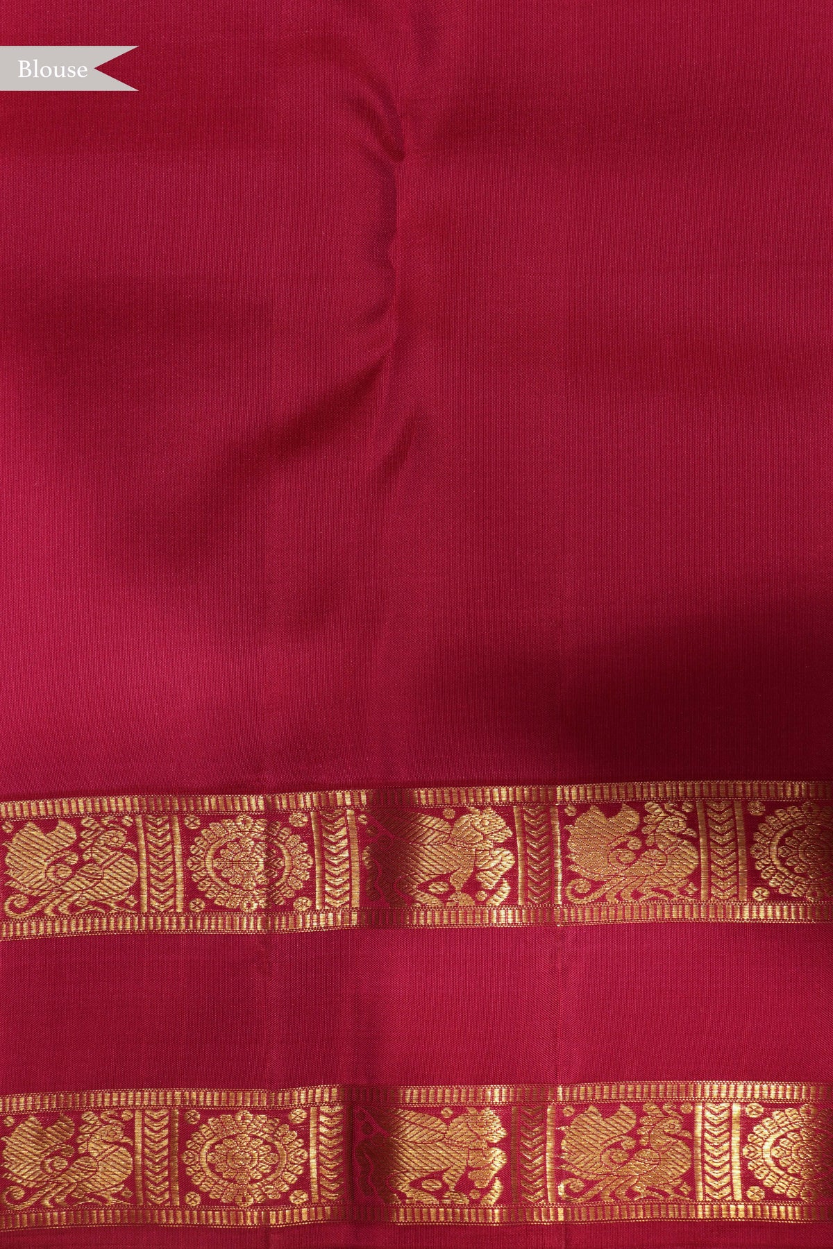 Turquoise Blue Kanchivaram Silk Saree