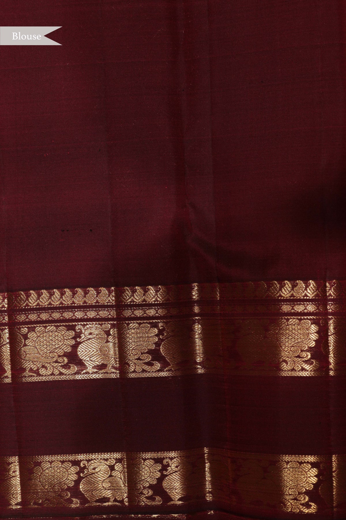 Off-White Kanchivaram Silk Saree