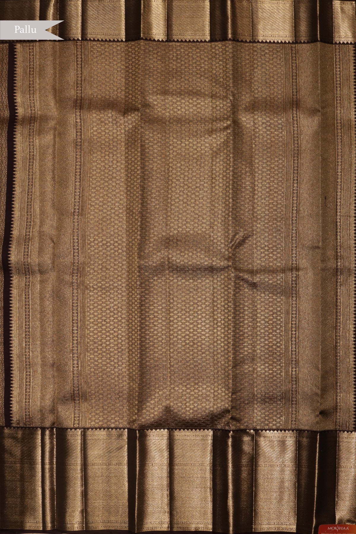 Coffee Brown Kanchivaram Silk Saree
