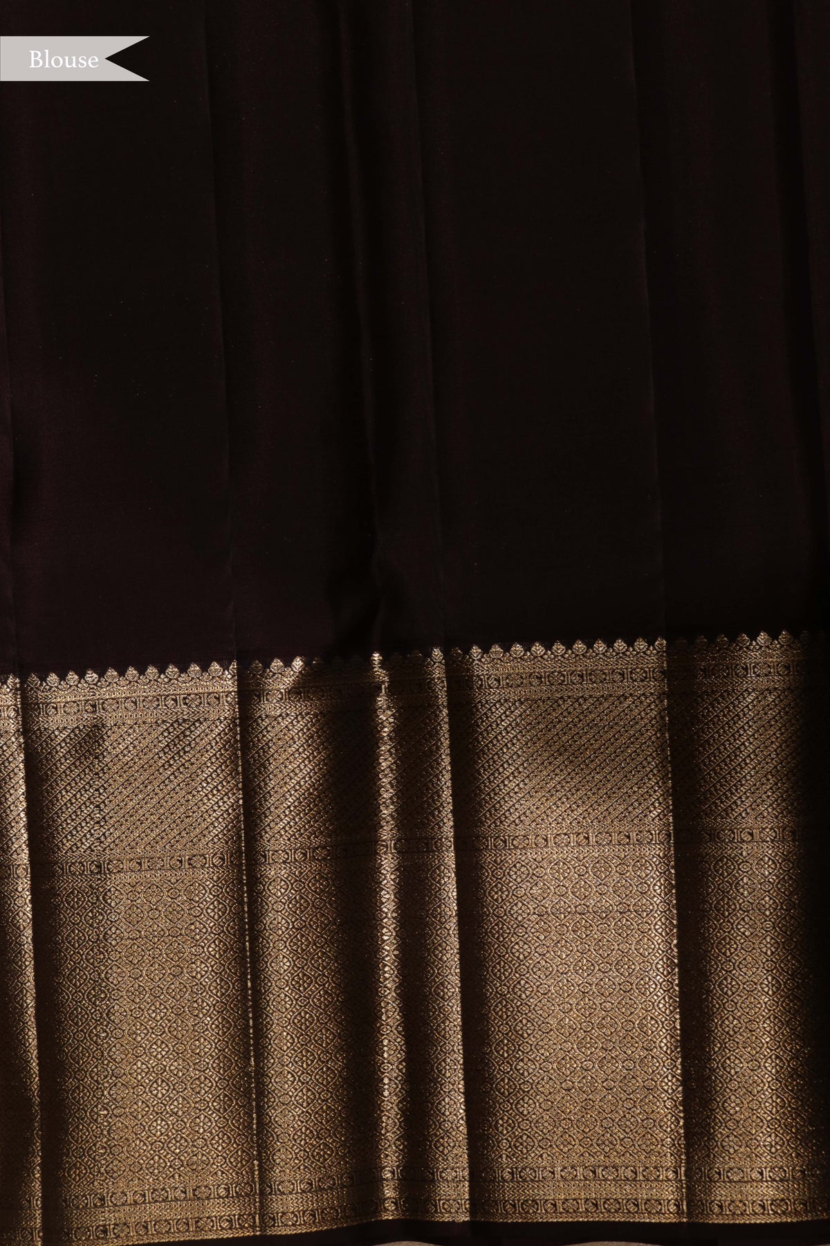 Coffee Brown Kanchivaram Silk Saree