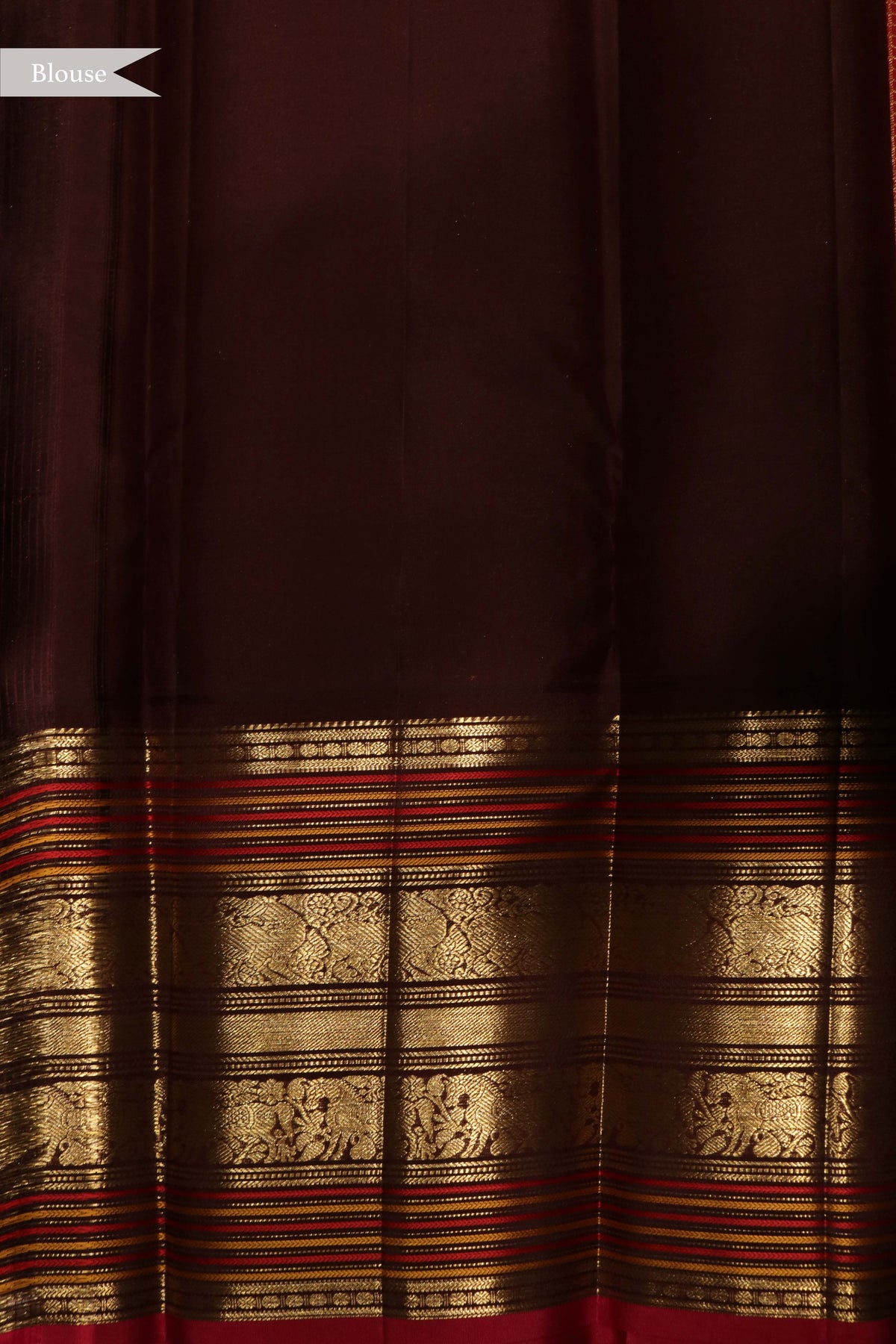 Red Kanchivaram Silk  Saree