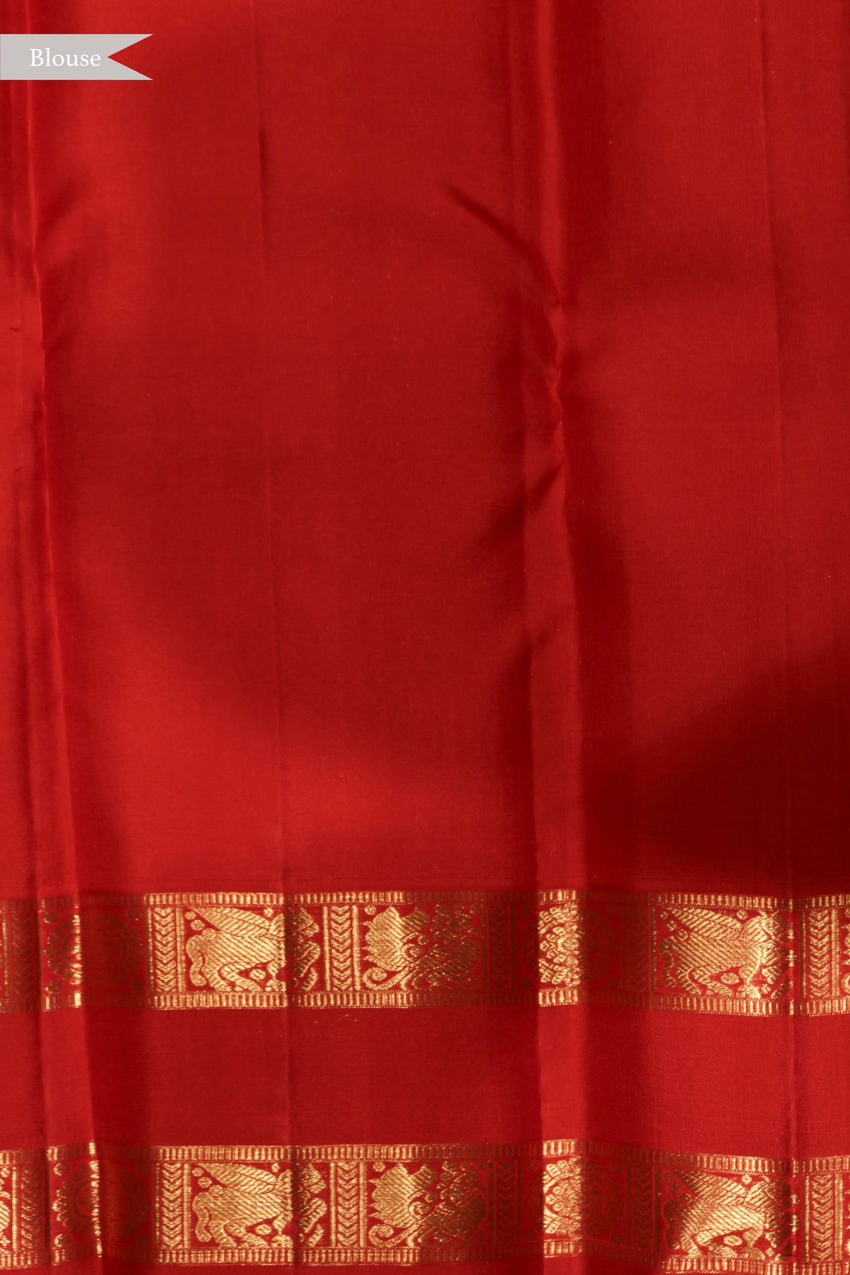 Mauve Pink Kanchivaram Silk Rettapettah Saree