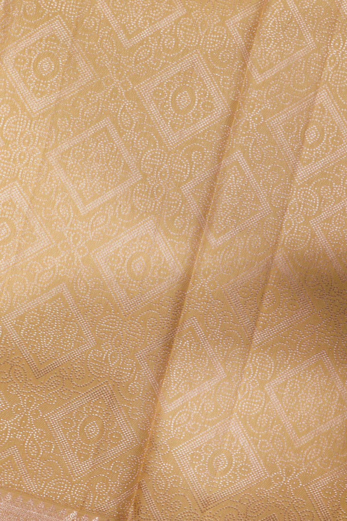 Lime Yellow Kanchivaram Silk Saree