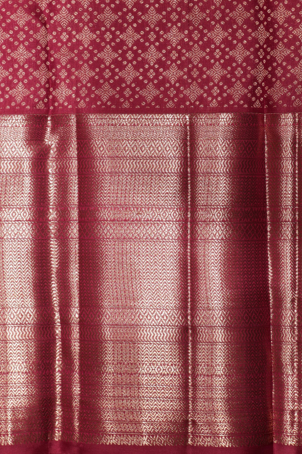 Onion Pink Kanchivaram Silk Saree