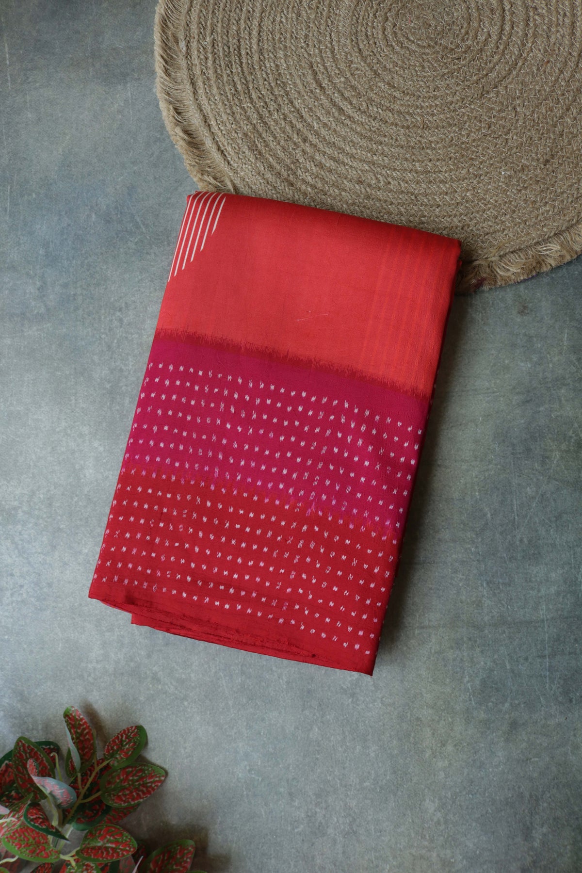 Red Patola Silk Saree