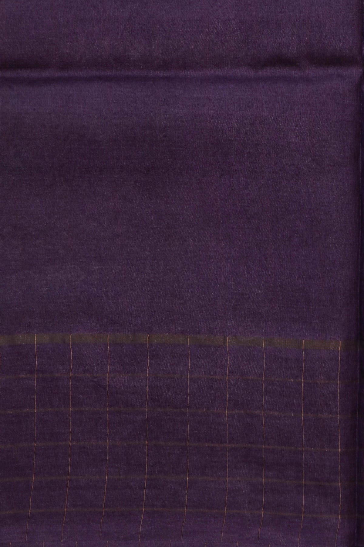 Purple Soft Tussar Silk Saree - Mokshaa