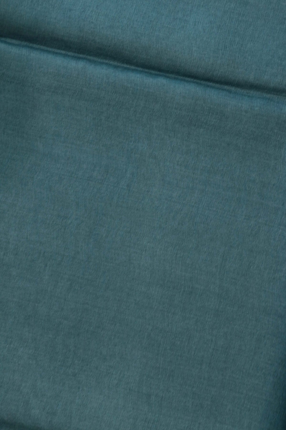 Teal Blue Tussar Silk Saree