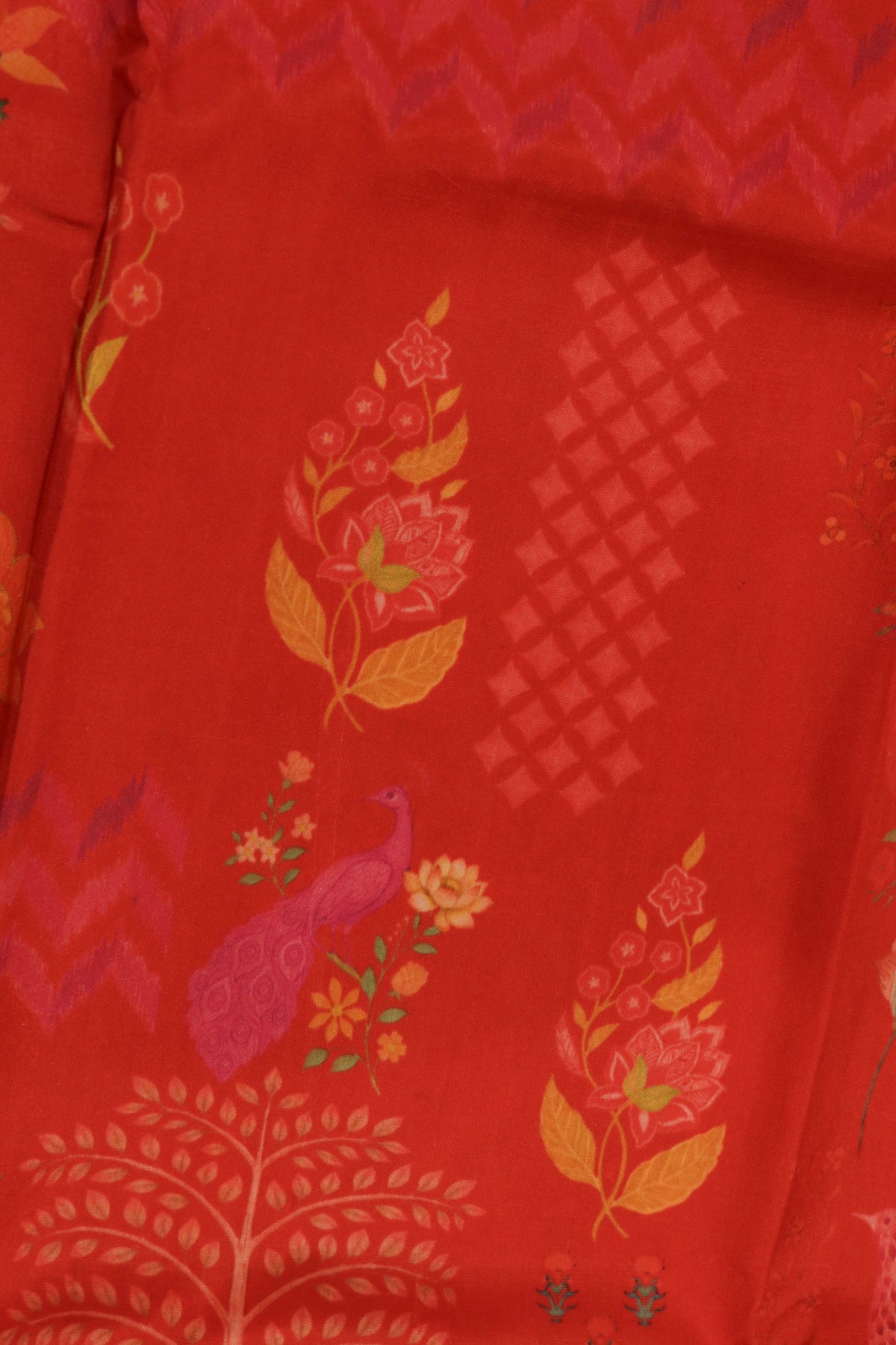 Red Patola Silk Saree
