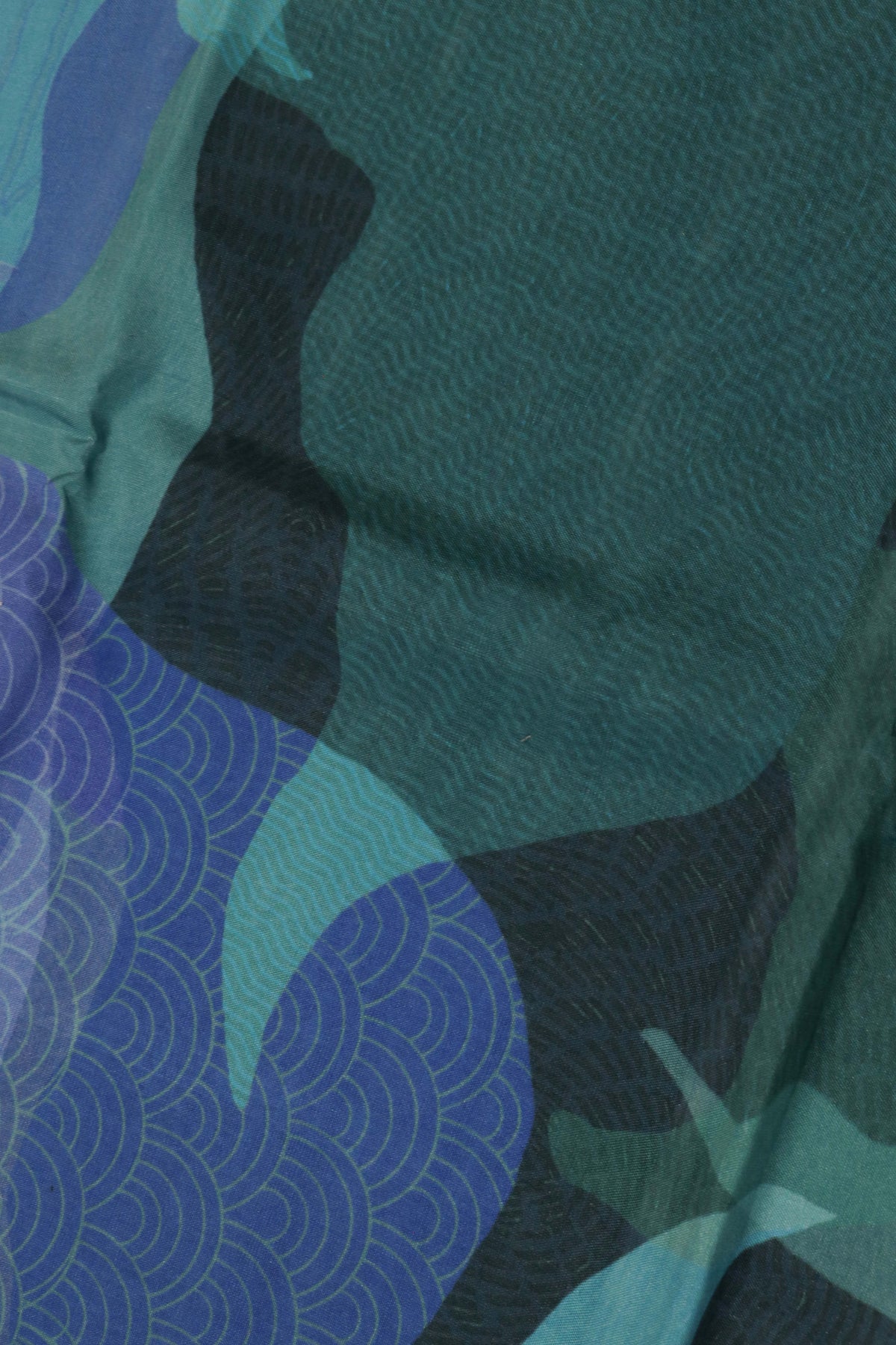 Blue Patola Silk Saree