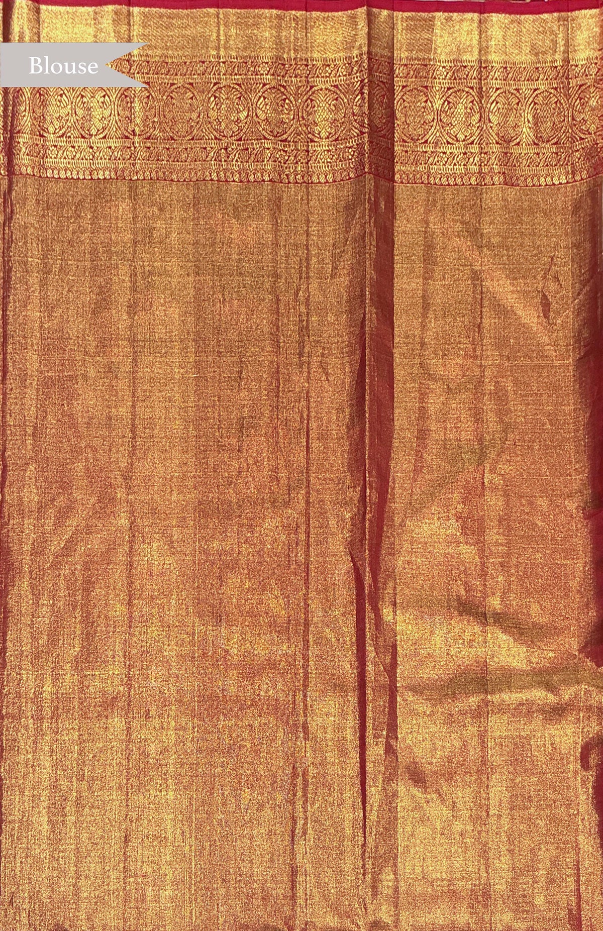 Gold Kanchivaram Tissue Silk Saree