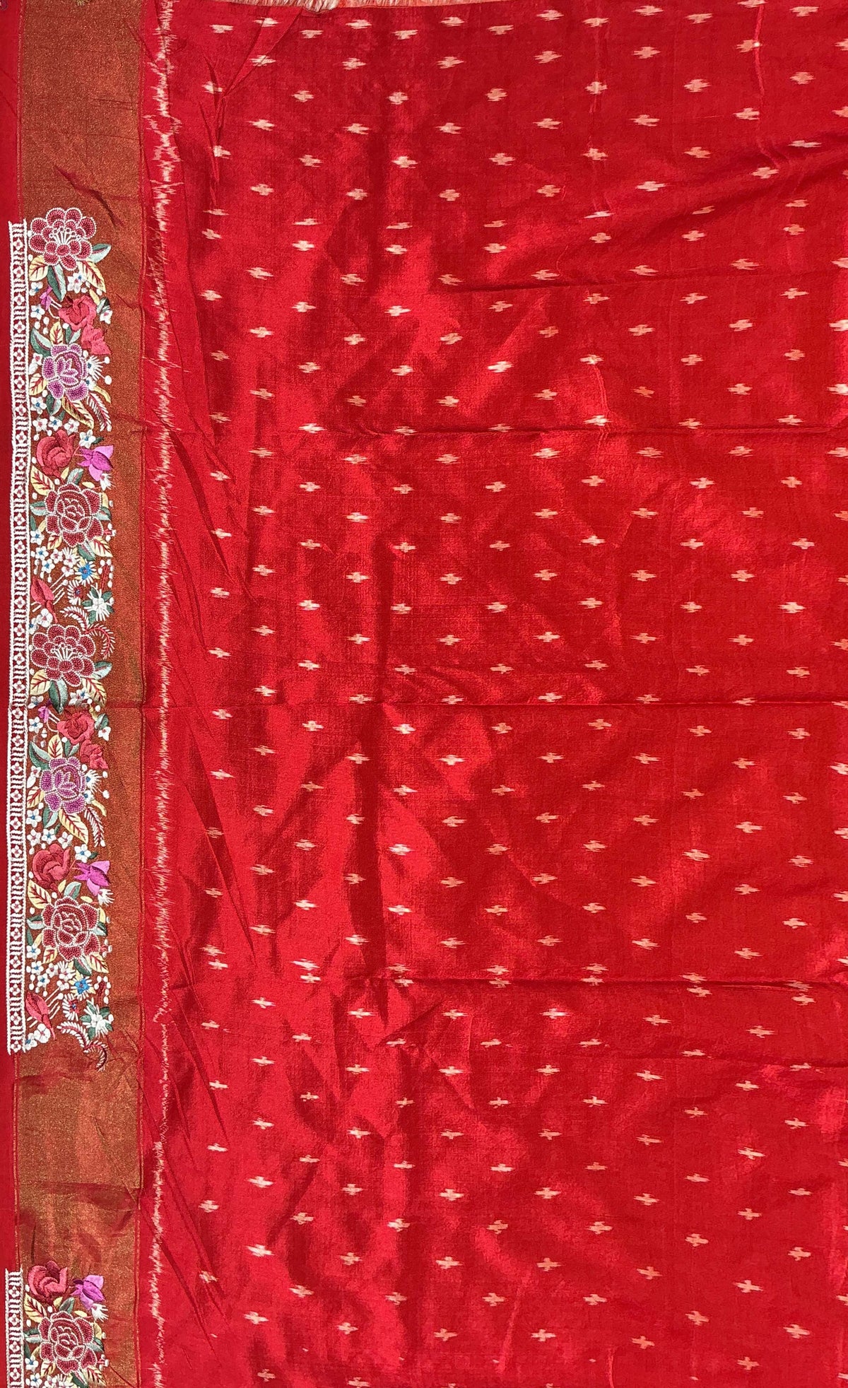 Red Patola Silk Saree