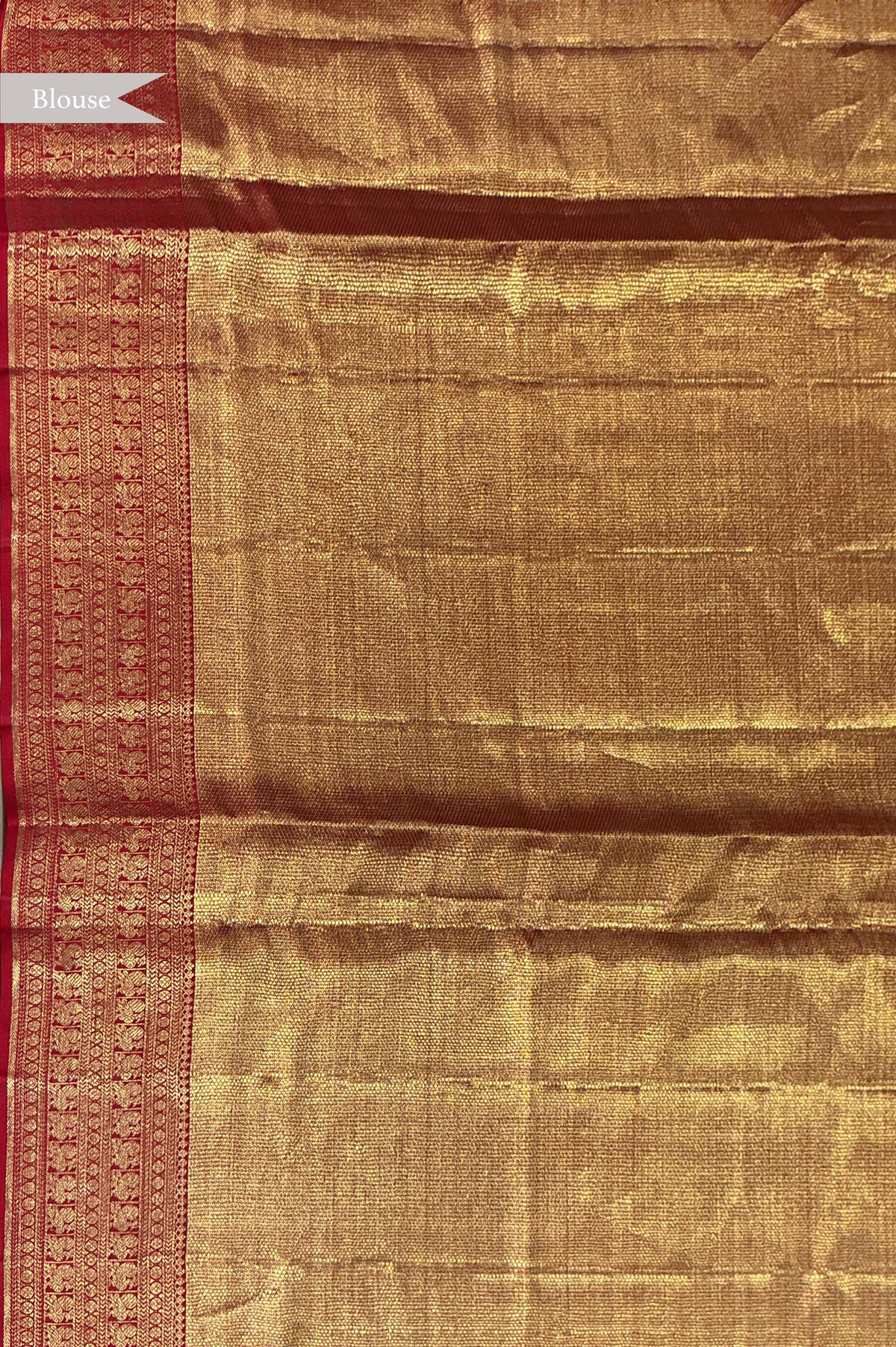 Gold Kanchivaram Tissue Silk Saree