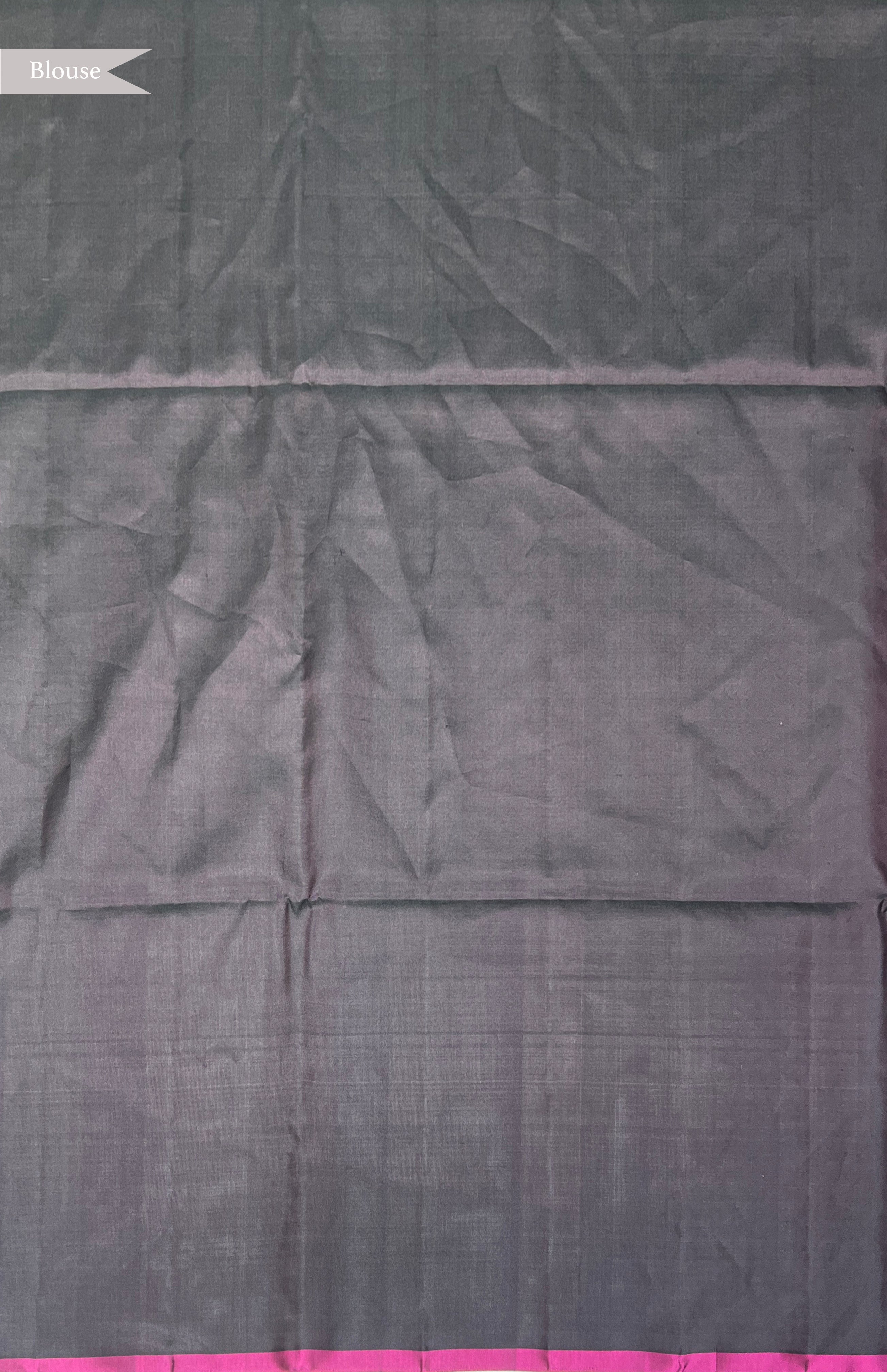 Dust Pink Soft Silk Saree with Fancy Butta & Contrast Border