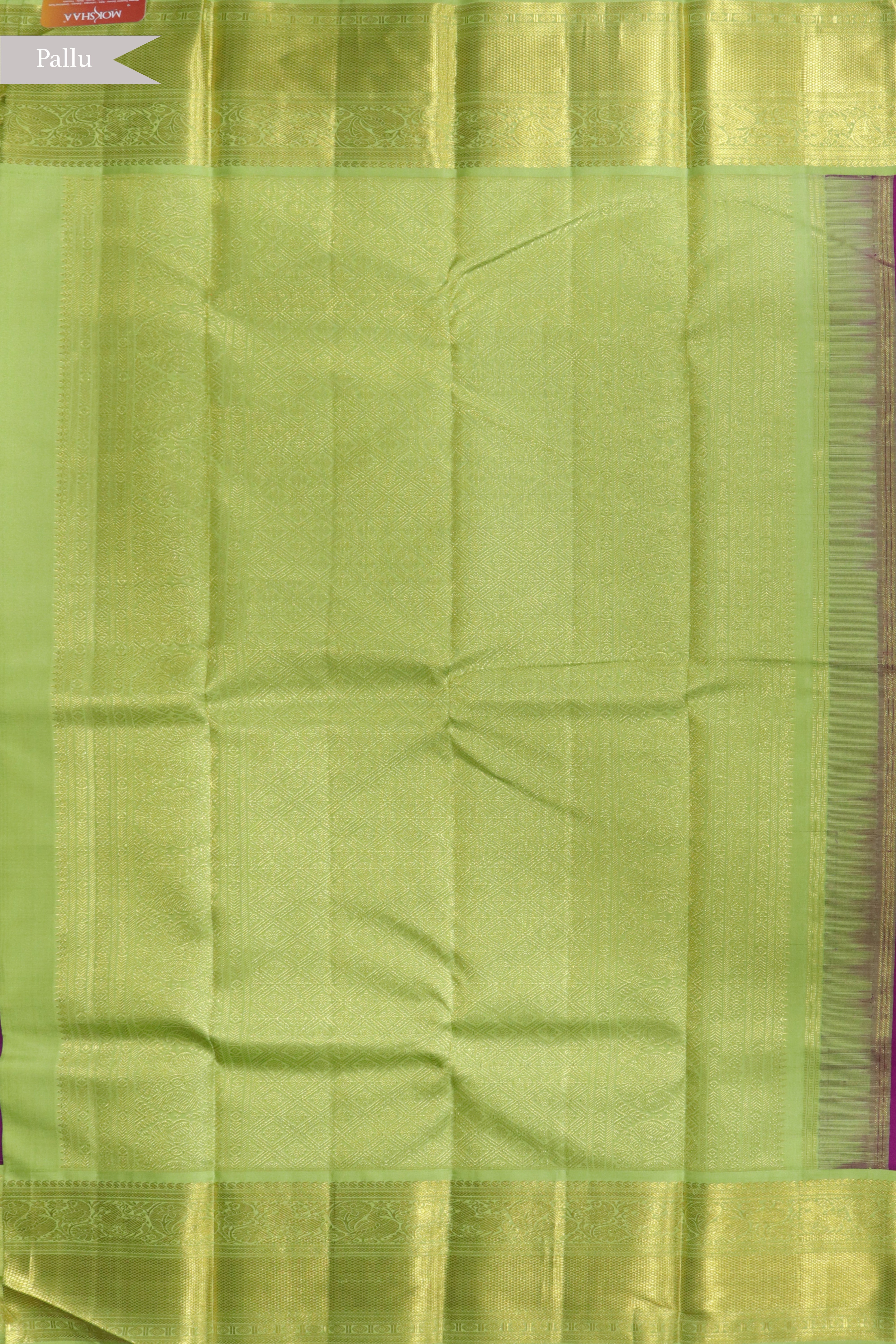 Deep Magenta Kanchivaram Silk Saree