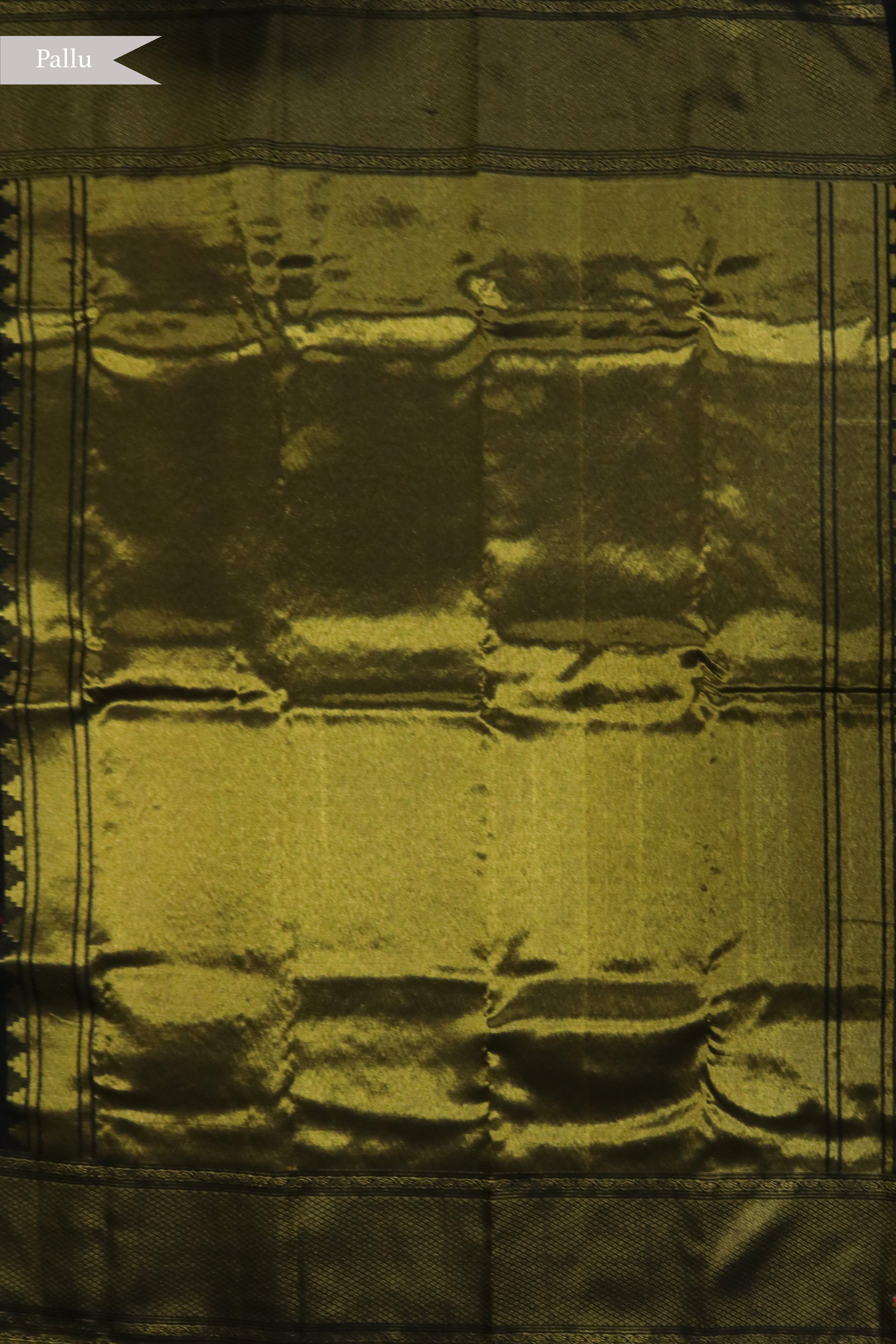Black Kanchivaram Silk Saree