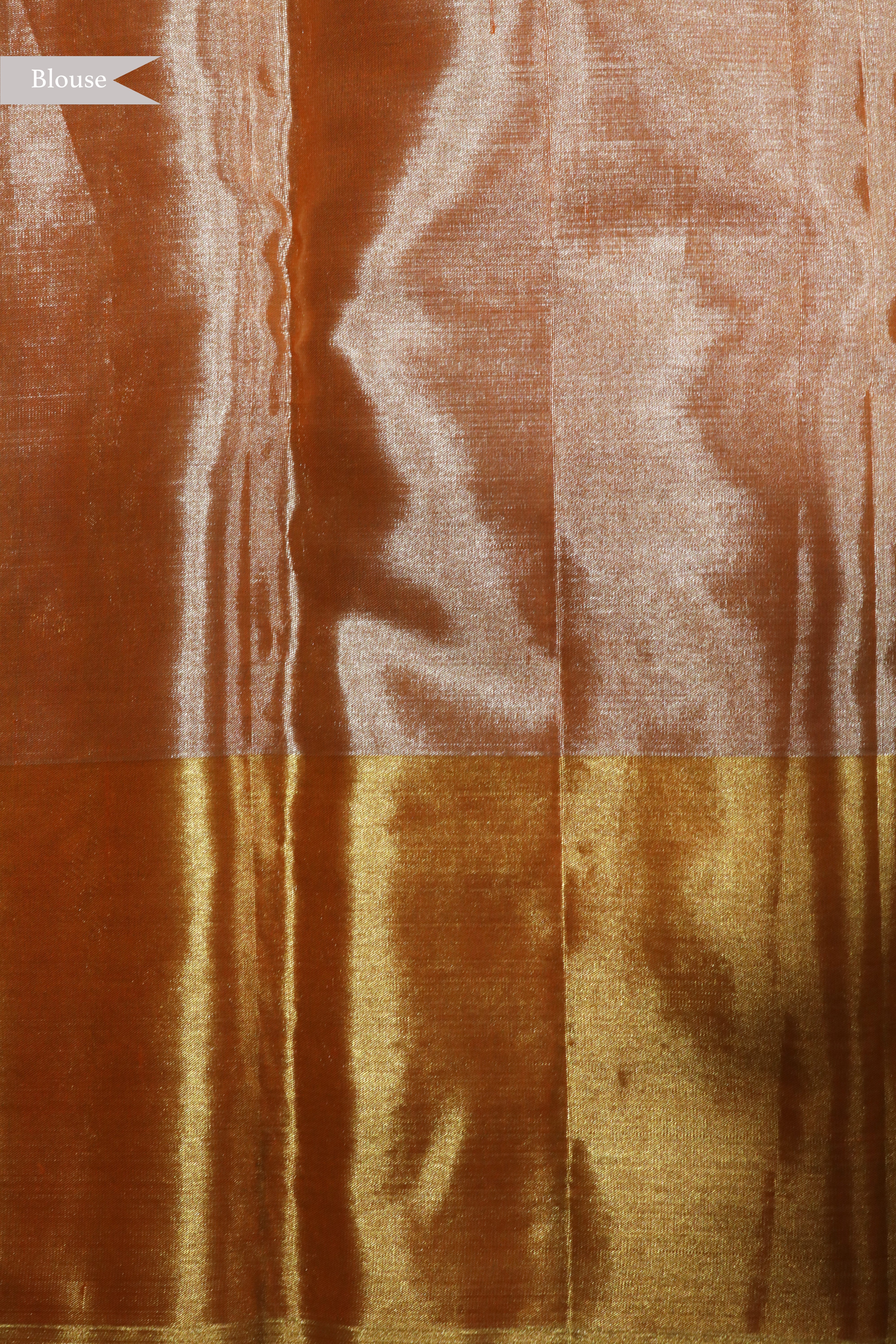 Gold Tissue Kanchivaram Silk Saree