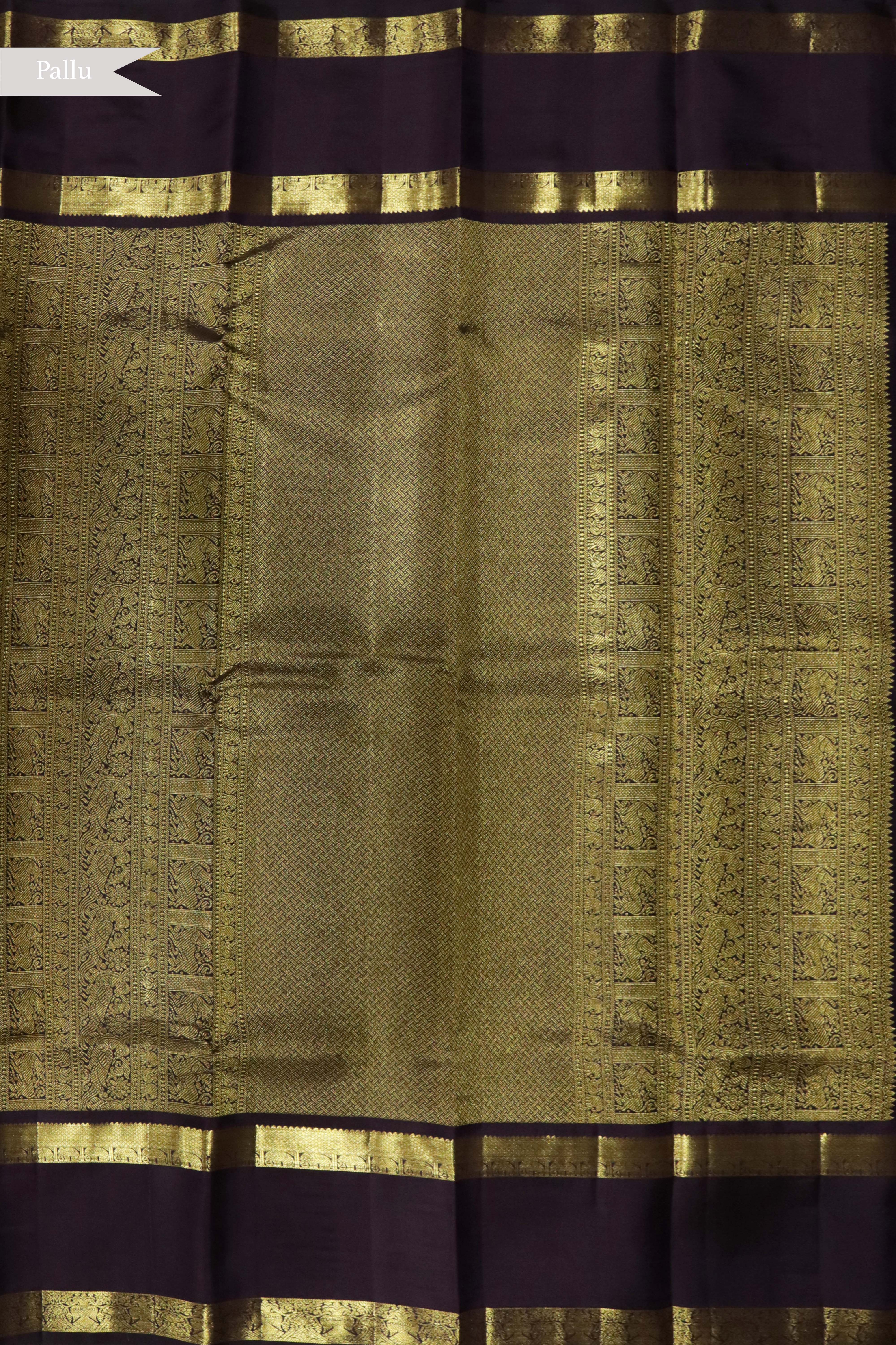 Lavender Kanchivaram Silk Saree