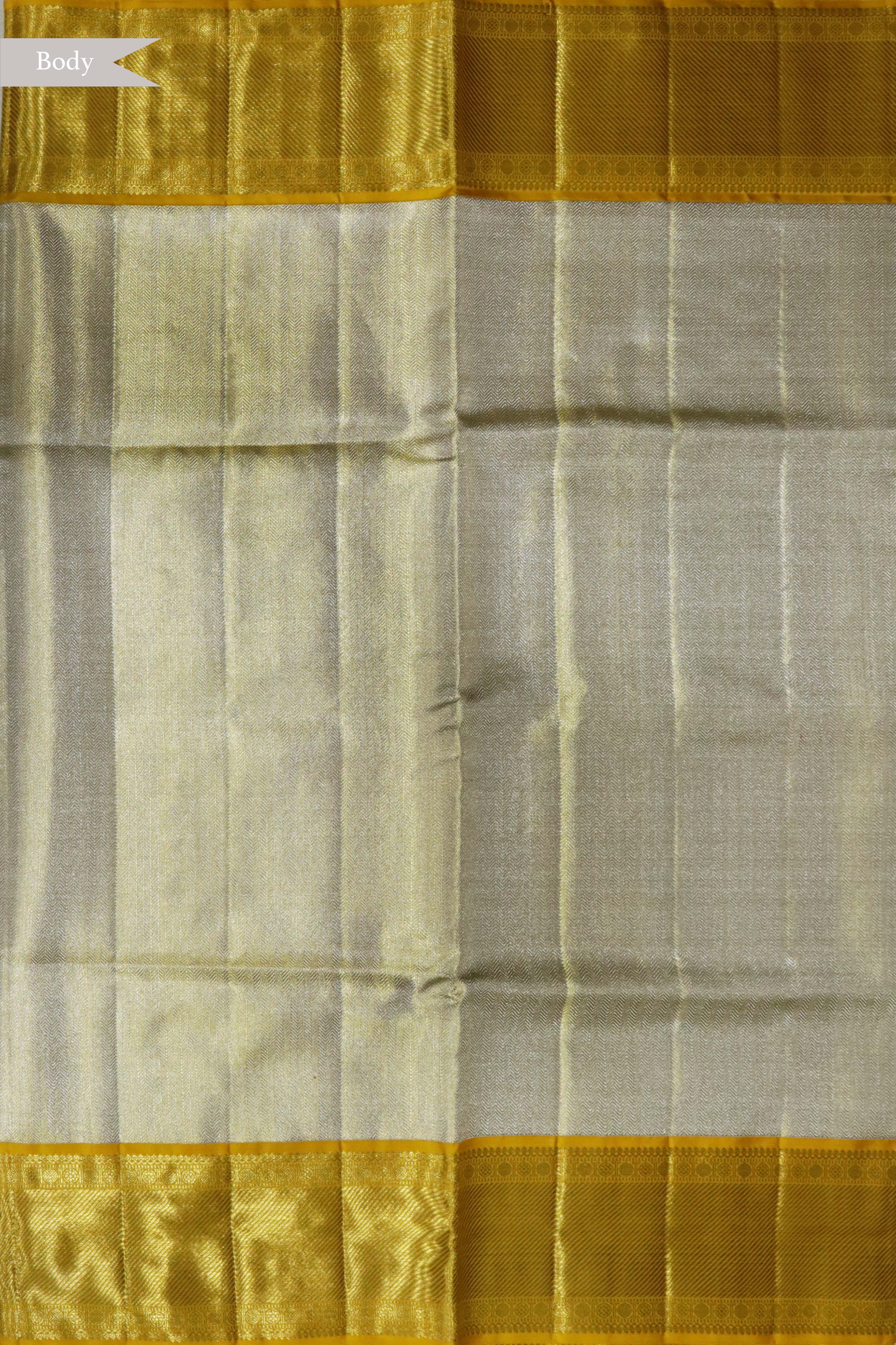 Gold Kanchivaram Tissue Silk Saree