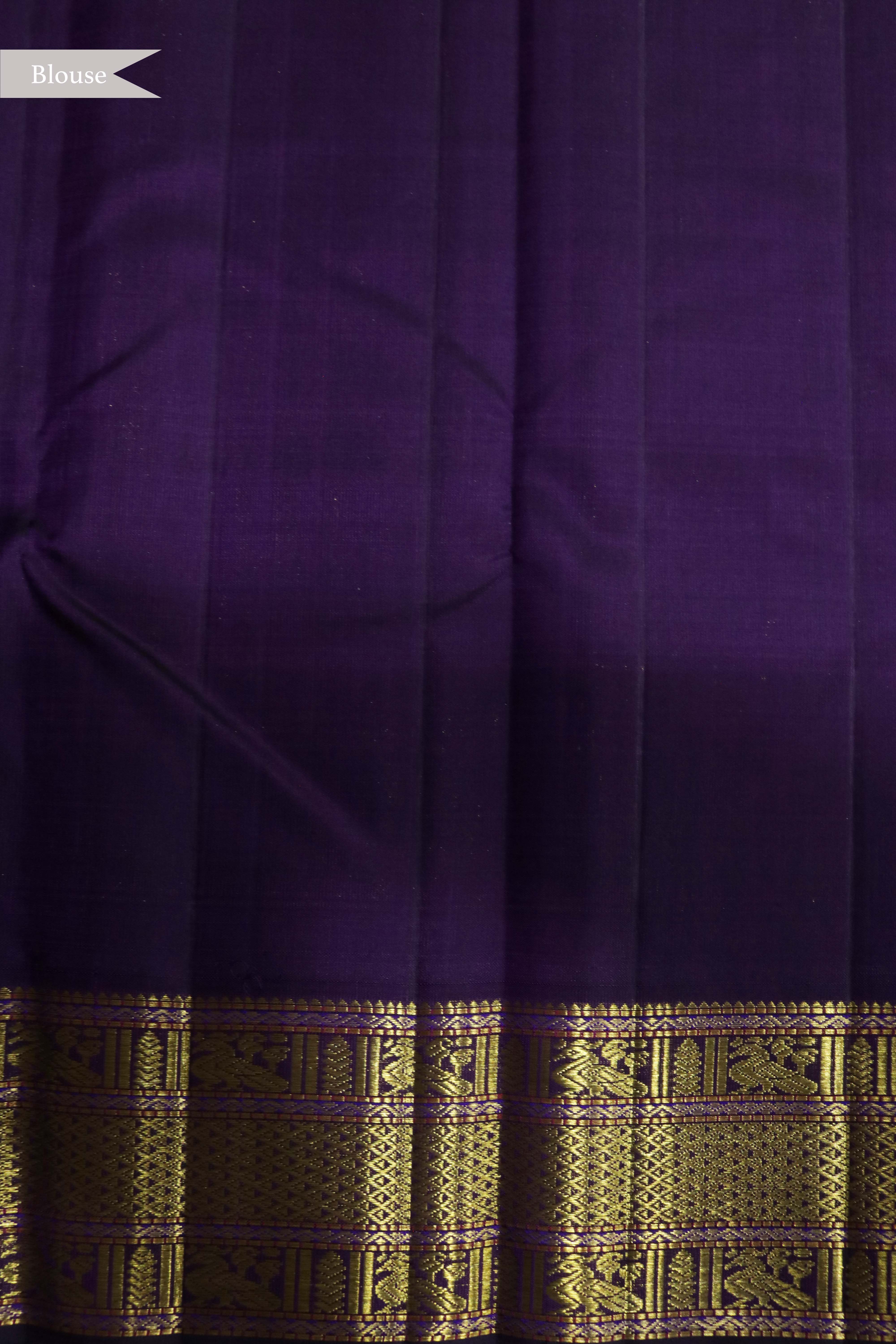Pastel Green Kanchivaram Saree