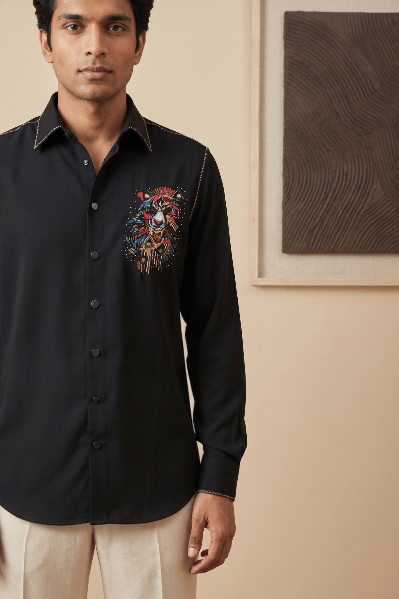 Black Bom Mario Shirt