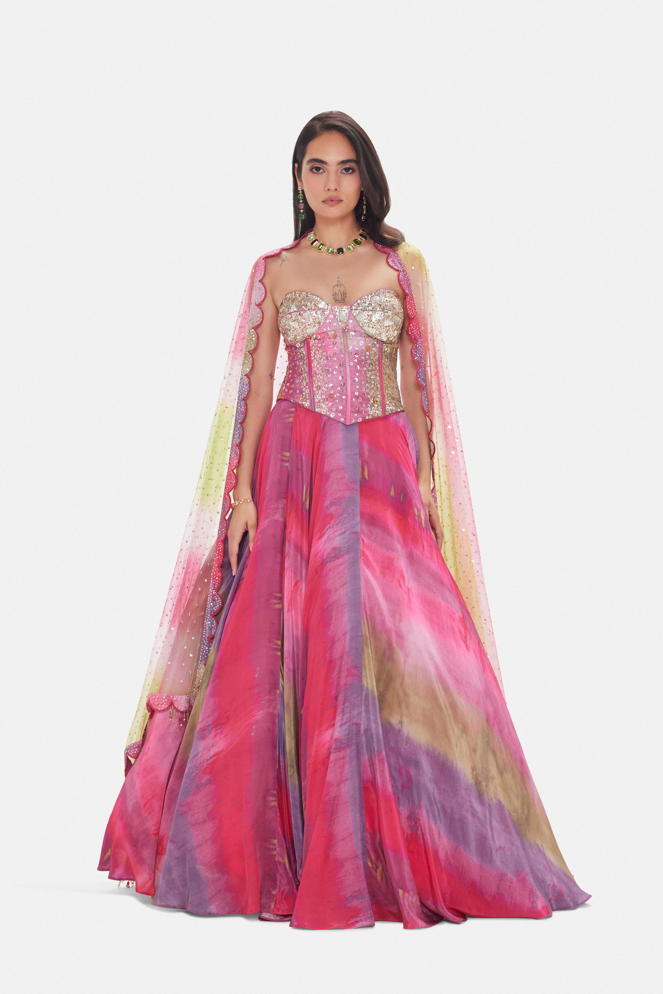 The Iris Mirage Lehenga Set