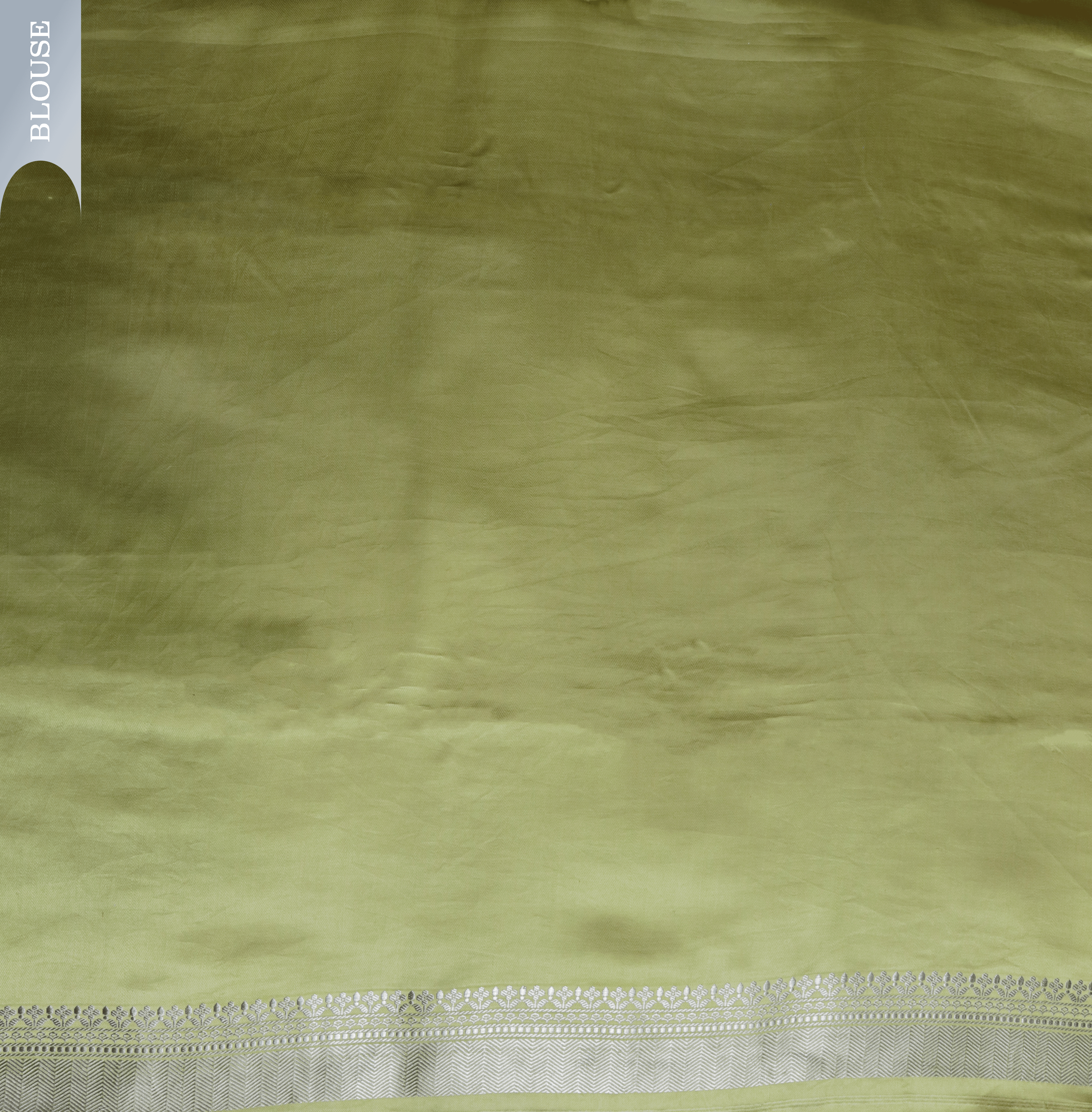 Light Pistachio Green Banarasi Silk Saree  Mokshaa