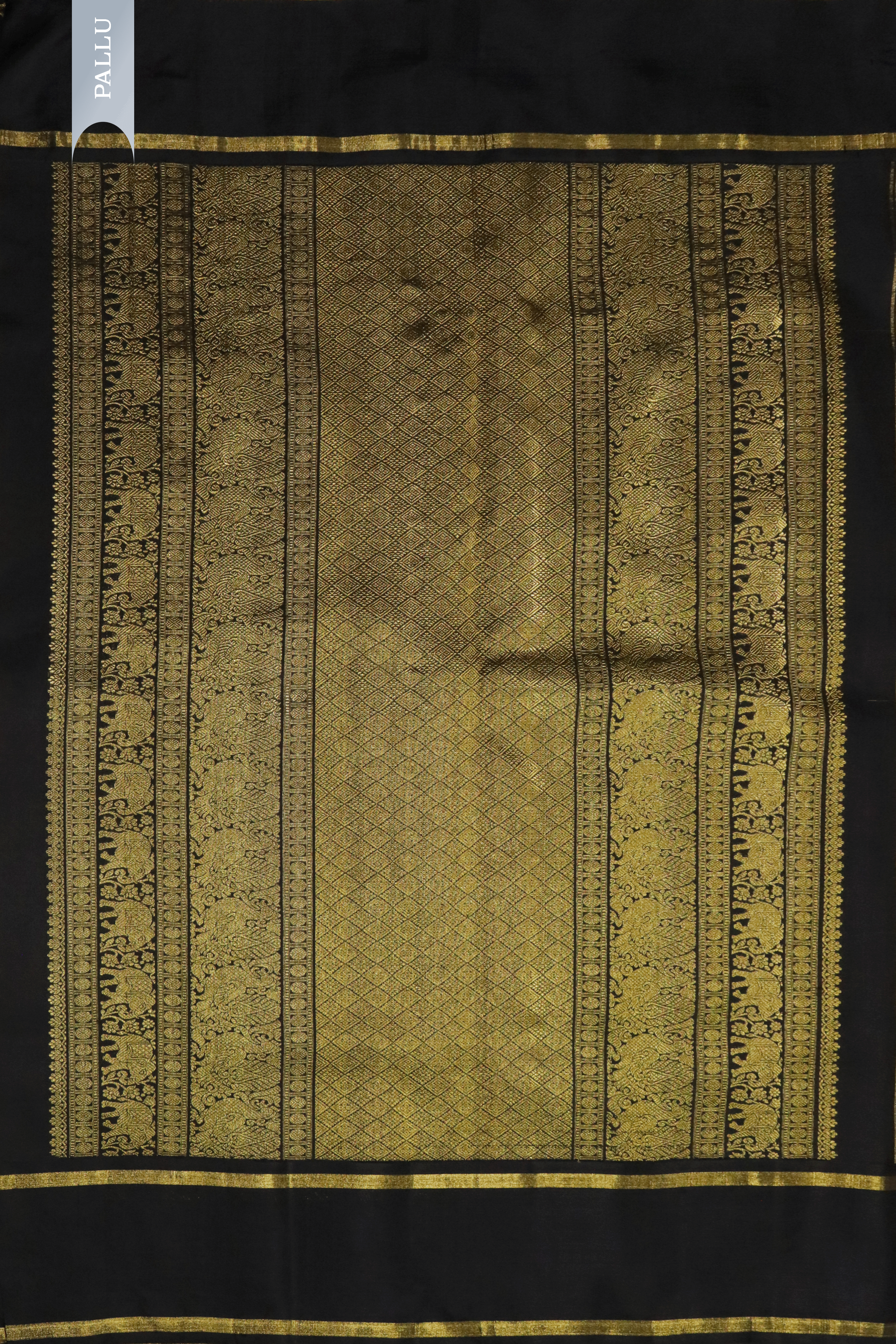 Mustard Kanchivaram Silk Saree