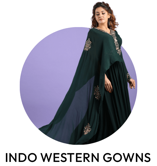INDO WESTERN GOWNS