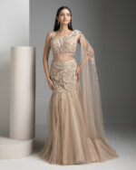 Champagne Mermaid Lehenga Set