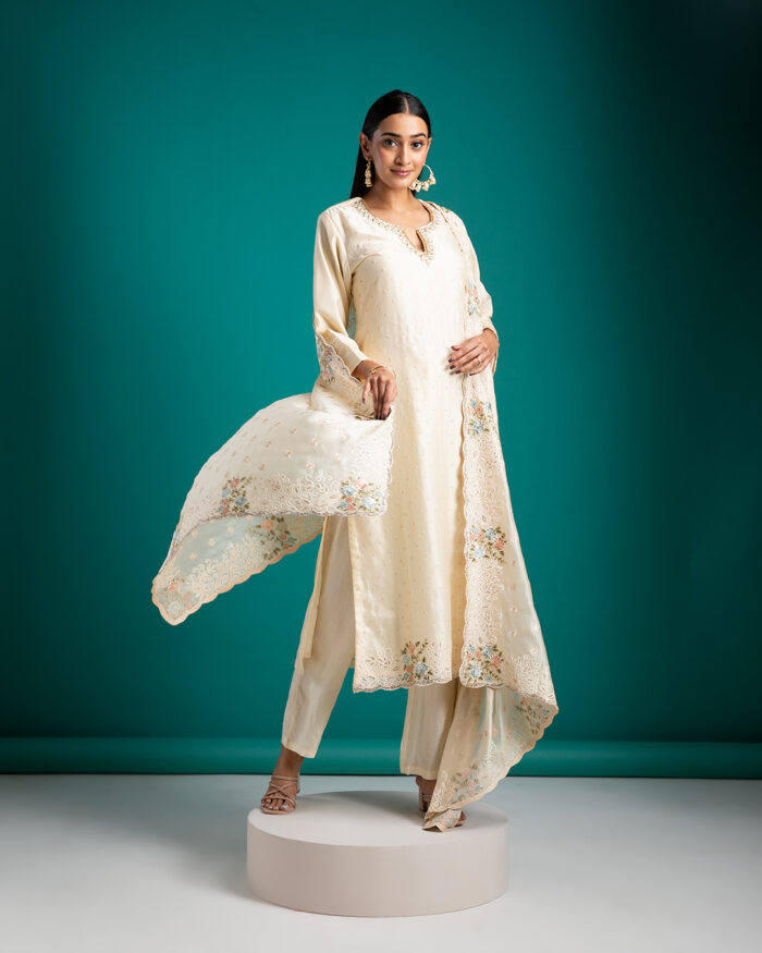 Ivory Kurta Set