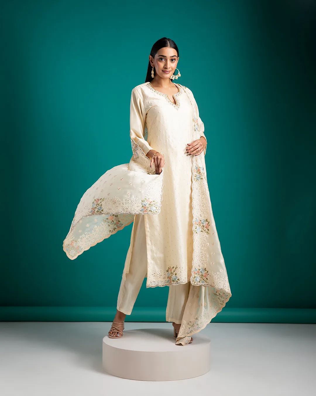 Ivory Kurta Set